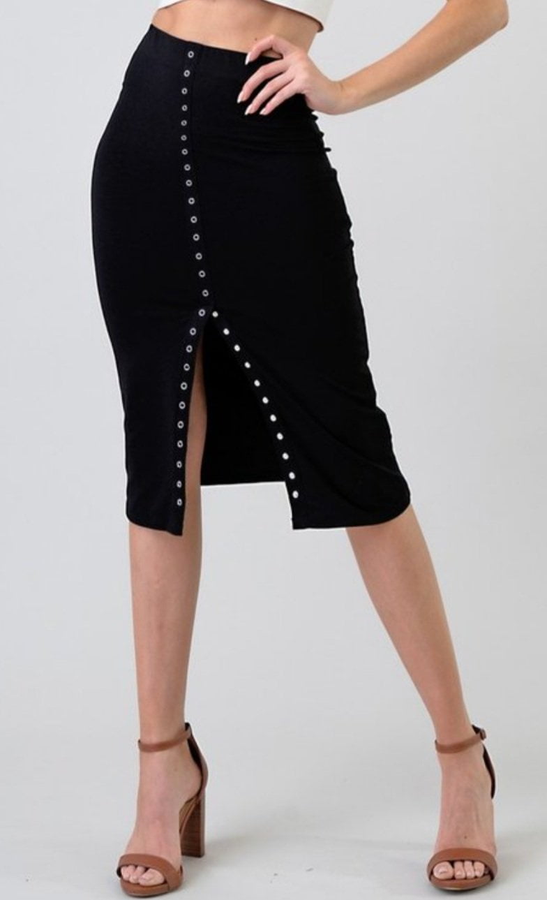 knit midi skirt 60