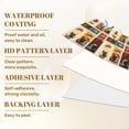 thumbnail image 6 of Coffee Shop Peel and Stick Wallpaper Vintage Coffee vintage Classic Cups Wall Mural 23.6in x 9.8ft Self Adhesive Removable Wall Paper Renter Friendly Wallpaper for Bakery Coffee Lover, 6 of 8