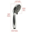 thumbnail image 4 of LDR Industries 520-5305CP Five Function Showerhead, Chrome, 4 of 4