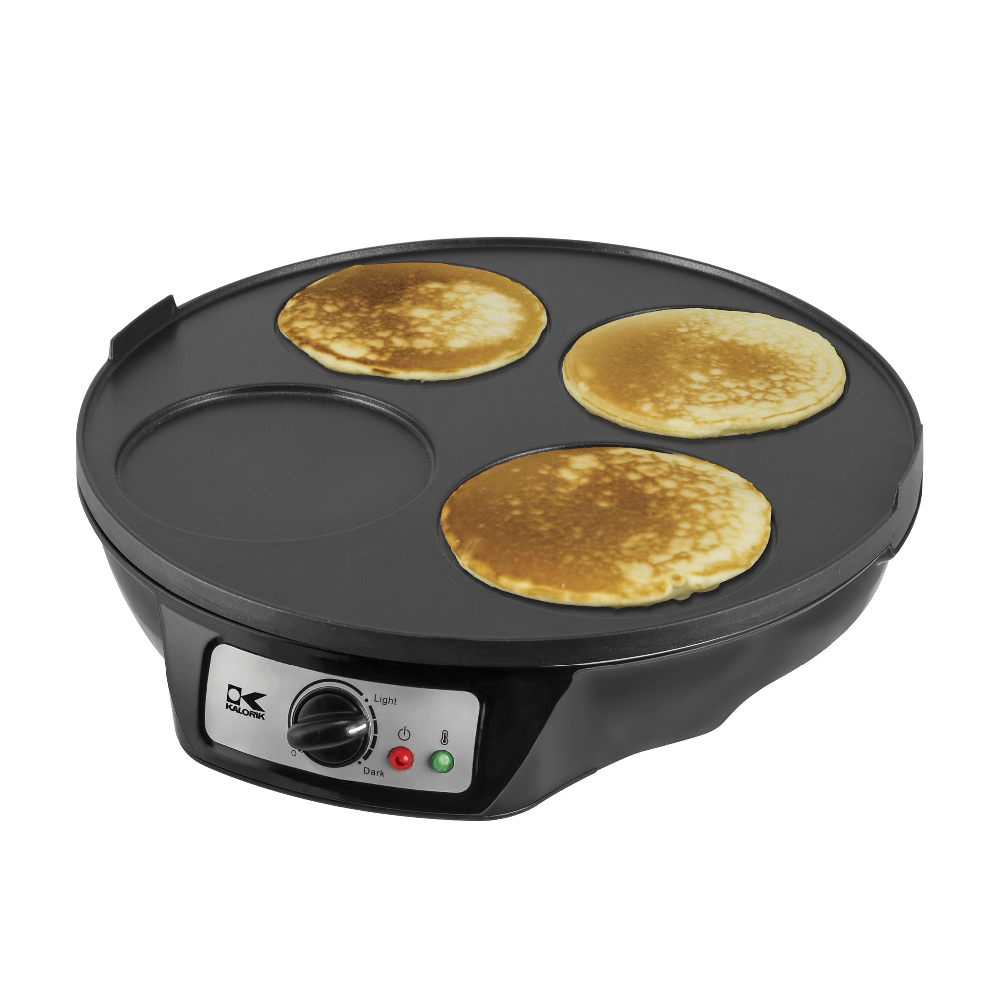 Large Crepe Maker & Electric Skillet Griddle with Pancake, Grill & Pikelet  Tops