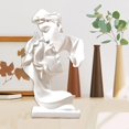 thumbnail image 2 of Pareja Estatua Abstracto Cariñoso Pareja para Regalos de Negro Zulema Figura de estatua de pareja, 2 of 5