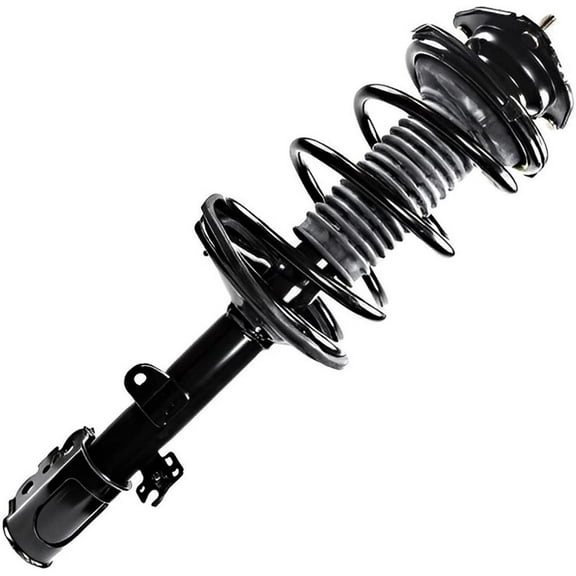 Detroit Axle - AWD Front Right Passenger Side Strut w/Coil Spring Assembly Replacement for 2011 2012 2013 2014 Toyota Sienna
