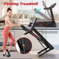 thumbnail image 2 of Folding Treadmills for Home - 3.5HP Portable Foldable with Incline, Electric Treadmill with 12 Preset Programs, Indoor Workout Treadmills, 2 of 12