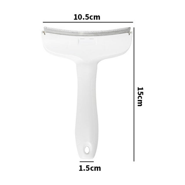 Peigne de Désherbage pour Chien Brosse pour Perte Outil de Désherbage avec Lame