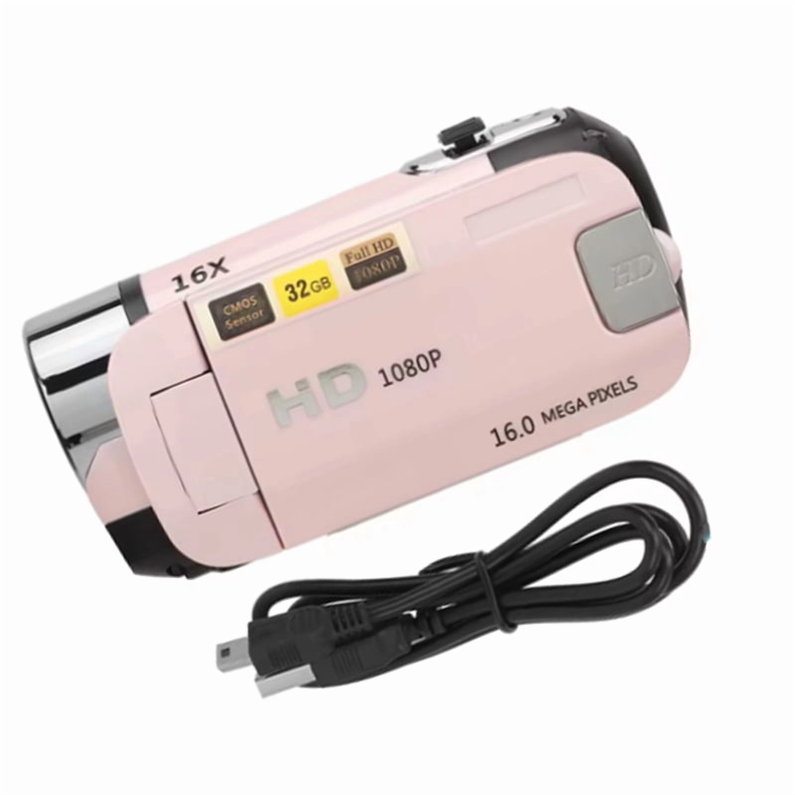 1080P Digital Camera 2.4 Inch Rotatable Screen Camcorder 16X Zoom HD Video Recorder with Fill Light HD Video Camcorder