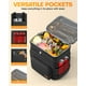 thumbnail image 5 of Lunch Box HOTOR, bolsa térmica aislante de 2 capas, 32 L, negra, 5 of 6