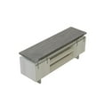 thumbnail image 5 of Mirella Low Wall Cabinet Wood Doors in Stone Gray, 5 of 5