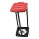 thumbnail image 5 of Soporte para bolsas de basura, moderno y portátil soporte creativo para bolsas de basura de exterior para usar en Rojo, 5 of 9