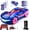 Blue, variant on HNH Gesture Sensing Spider Remote Control Car, 2.4Ghz 4WD RC Stunt Car with 360° Rotation, Light Spray