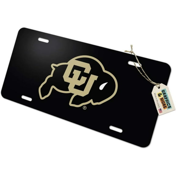 University of Colorado Logo Novelty Metal Vanity Tag License Plate
