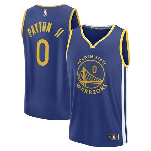 Men's Fanatics Gary Payton II Royal Golden State Warriors Fast Break Replica Player Jersey - Icon Edition