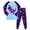 Sky Blue, variant on gdxvjhbj Kids Pajamas Two-Piece Pajama Set for Boys Girls Soft Toddler Pajamas for Kids Holiday PJs 5T 6T (Black,5-6 Years)