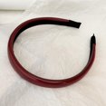 thumbnail image 1 of Diadema de cuero PU roja vintage EZLIFE para Mujeres y Niñas X7S3, 1 of 7
