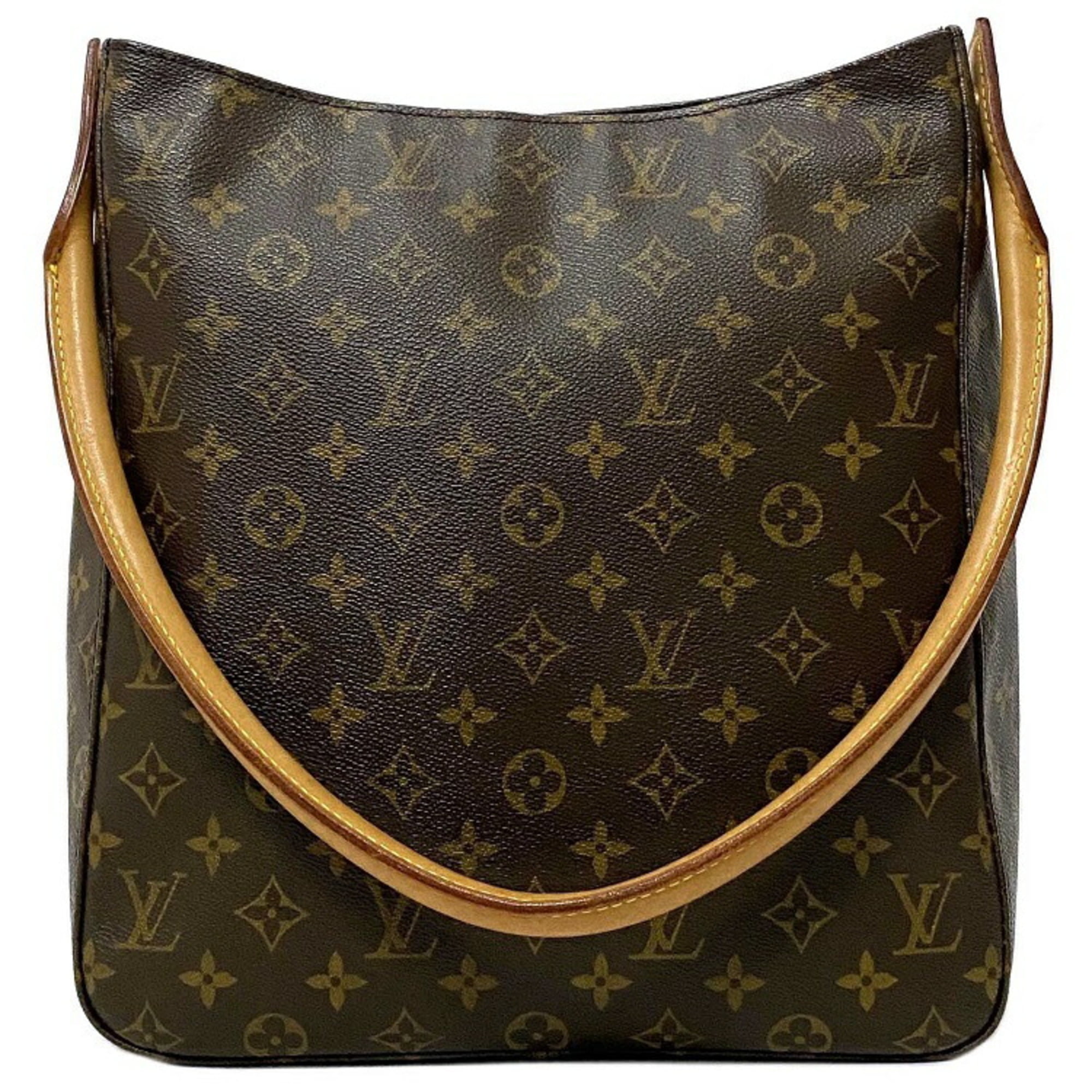 Louis Vuitton Monogram Mini Looping Shoulder Hand Bag Women T1209