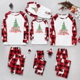 thumbnail image 2 of Ensemble de Pyjama pour Homme, Haut à Imprimé Mode et Pantalon, Tenue Familiale Parent-Enfant, Col Montant, 2 of 8