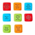 thumbnail image 4 of Pen+Gear Conversation Dice Set for Preschool & Elementary Kids, Minimum Recommended Age 3+, 8 Pieces, Interactive Colorful Foam Cubes to Build Communication & Social Skills, 4 of 6