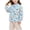 Sky Blue, variant on Loopsun Toddler Boys Girls Winter Outerwear Jackets 2-8Y Print Padded Stand Collar Loose Casual Coats