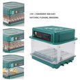 thumbnail image 3 of Incubadoras Automáticas De Huevos, Bandeja Hidratante Ajustable, Volteador De Huevos Con Luz LED Versátil Para El Hogar Para Interiores, 3 of 7