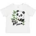 thumbnail image 3 of Inktastic My Great Aunt Loves Me- Cute Panda Boys or Girls Toddler T-Shirt, 3 of 5