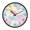 Pastel Unicorns and Bows, variant on Voice Activated Clock with Glow Light 12 Inch Large Silent Wall Clock Battery Operated for Home Decor Unicorns and Magic Wands