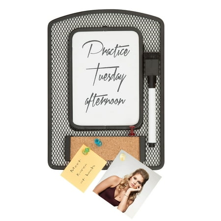 Honey Can Do eXcessory Mesh Magnetic Dry Erase Board, Multicolor