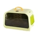 thumbnail image 1 of Bolsa de transporte para gatos,Bolsa de transporte para mascotas gatito Caja de aerolínea para mascotas,Bolsa transportadora para mascotas con termómetro,Bolsa portátil de viaje para verde, 1 of 9