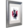 thumbnail image 2 of Trademark Fine Art 'Michonne' Canvas Art by Robert Farkas, White Matte, Silver Frame, 2 of 4