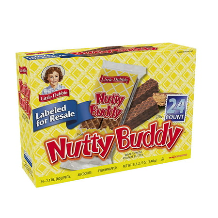Little Debbie Nutty Buddy Bars (2.1 oz., 24 ct.)