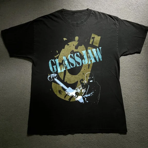 Reprint Rare New Glassjaw Unisex COtton T Shirt Full Size S-5XL