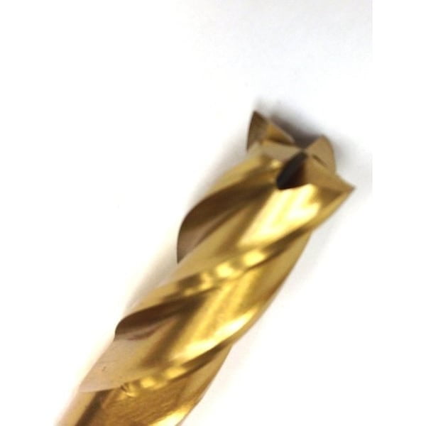 Hhip 7/16 X 3/8" 4 Flute TiN Single End Center Cut End Mill 5828-0437