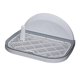 thumbnail image 4 of Bandeja de baño para perros, valla para orinal, soporte para almohadillas para orinar, fácil de instalar y ligera. Blanco S, 4 of 9