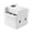 White, variant on Aellinatey Quiet Auto Shufflers for Playing Cards, Rechargeable Tabletop Design with Open Slots, Party , Easy Setup
