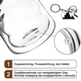 thumbnail image 3 of Latte Macchiato-glas, dubbelväggiga 350 ml, kaffeglas, termoglas, 3 of 5