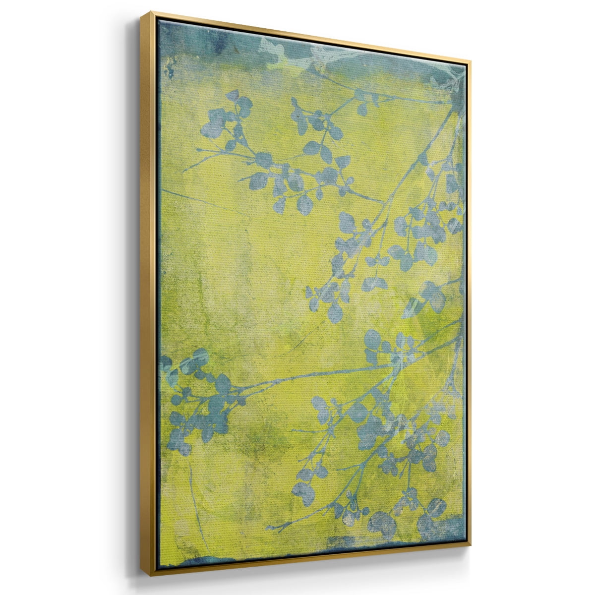 Boundless VIII Framed Premium Gallery Wrapped Canvas - Ready to Hang - 17 x 25 - Gold Floating Frame