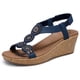 thumbnail image 1 of Sandalias Skechers Beverlee - Date Glam para Mujer Azul Marino, 1 of 4