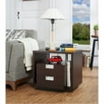 thumbnail image 2 of Furniture of America Table Moderne à 2 Tiroirs Rowun dans Espresso, 2 of 4
