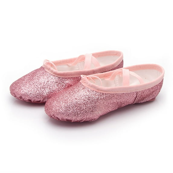 Dyfzdhu Children Shoes Dance Shoes Warm Dance Ballet Performance Indoor Shoes Yoga Dance Shoes