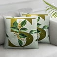 thumbnail image 3 of nygtbtfer Decorative Throw Pillow Covers Cushion Cases Pillow Covers Plant Alphabet Initial Letter Throw Pillow Covers Cushion Case Spring Home Decorative for Sofa Couch Décor White, 3 of 7