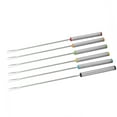thumbnail image 3 of 6pcs Set Stainless Steel Chocolate Cheese Dessert Fondue Pot Forks Kitchen Tool Tableware, for Chocolate Fountain Cheese Fondue, 3 of 8