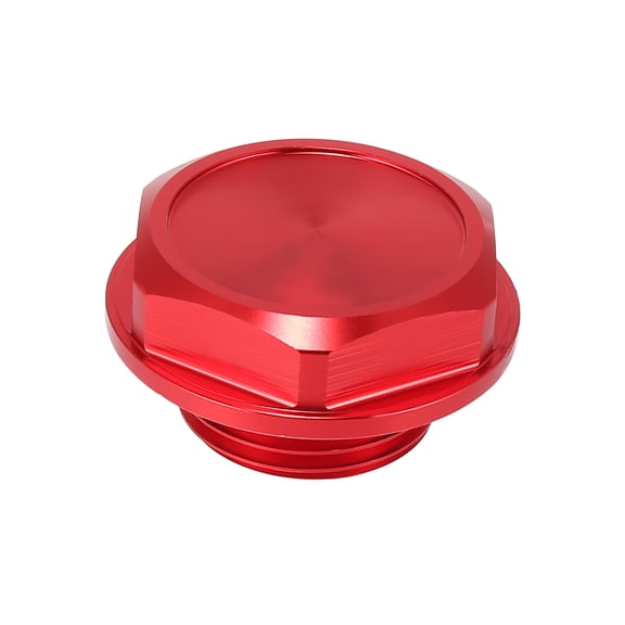 Red Aluminum Alloy Gas Engine Oil Filler Cap Plug Cover for Toyota TRD Highlander RAV4 Yaris Camry