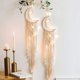 thumbnail image 1 of Atrapasueños Luna Atrapasueños Estrella con Luces Decoración de Habitación de Niña Macramé Colgante de Pared Atrapasueños Niña Decoración de Pared con Luz Tapiz Boho Cuerda Arte Decoración de, 1 of 8