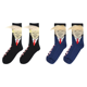 thumbnail image 1 of Calcetines Trump Con Pelo Falso 3D para Hombres Y Mujeres () Blanco, 1 of 6