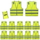 thumbnail image 1 of Chalecos de seguridad Lavori-AK amarillos reflectantes de alta visibilidad x10, 1 of 7