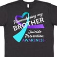 thumbnail image 4 of Inktastic Remembering My Brother- Suicide Prevention Awareness T-Shirt, 4 of 5