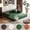 Green, variant on Lodeija 80.3" 5-in-1 Convertible Futon Sofa Bed,Sleeper Couch for Small Spaces and living room, 2 Pillows,Green