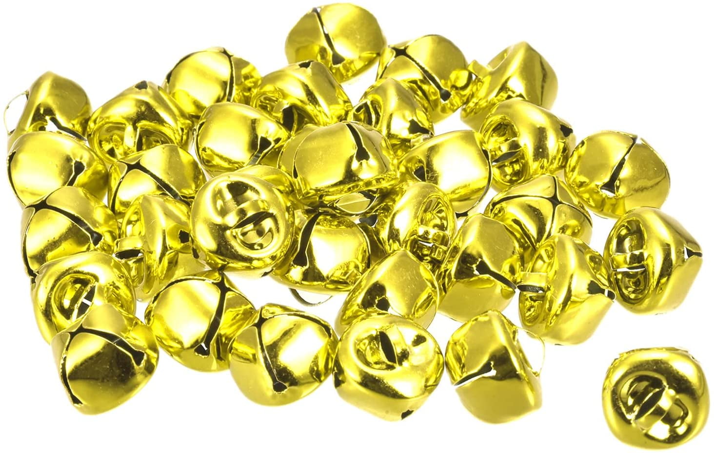 Jingle Bells, 5/8" 48pcs Carbon Steel Craft Bells for DIY Christmas