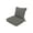 Gray, variant on AE Outdoor 19" x 16.5" Waterproof Small Seat Bistro Cushion Set, Red