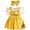 Yellow, variant on Xyant Newborn Baby Girl Summer Overall Dress Infantl Short Sleeves Ribbed Romper Bow Skirt Set 3Pcs Outfits (Pink,6-9 Months)