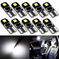 thumbnail image 2 of 20 piezas W5w 168 Led Canbus luz 2smd bombillas Interior del coche sin errores 12v, 2 of 5