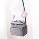 thumbnail image 4 of Bolsa de hielo para picnic CHAO bolsa de almuerzo portátil de tela Oxford Gran capacidad gris, 4 of 5